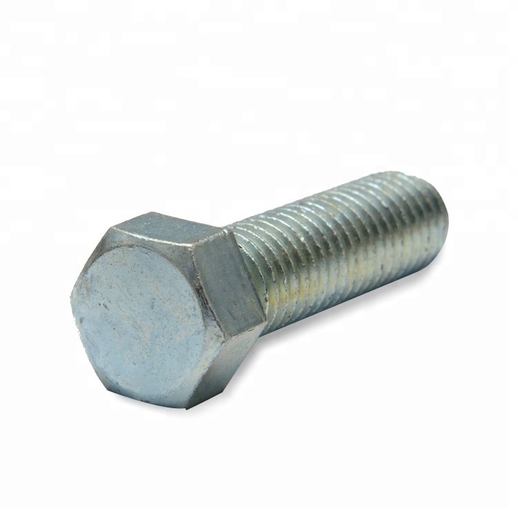 Din933 Steel Hex Head Bolts,Boulon Pernos Y Tuercas Stainless Steel Hex Bolt And Nut Hexagon Head Bolts