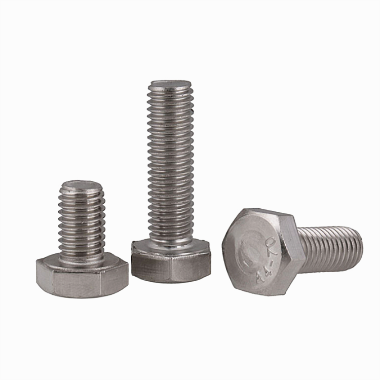 Din933 Steel Hex Head Bolts,Boulon Pernos Y Tuercas Stainless Steel Hex Bolt And Nut Hexagon Head Bolts