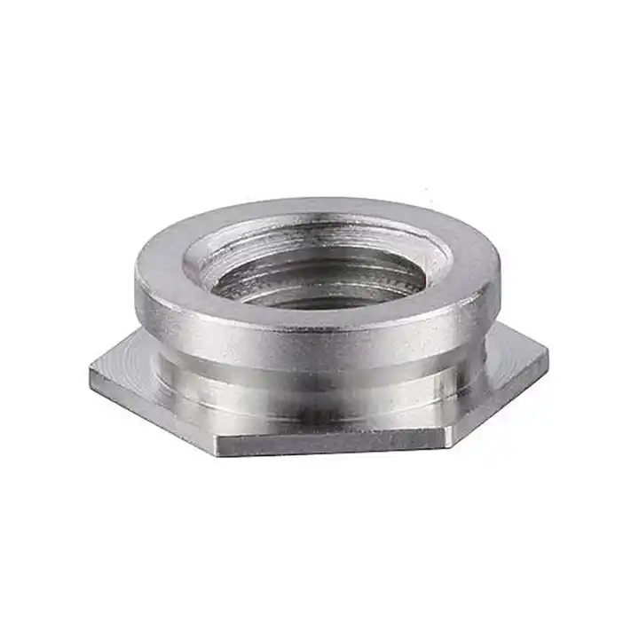 M3 304 Stainless Steel Passivated Polished Plain Hex Flush Flare In Embedded Self Clinching Insert Nut For Metal Sheet Industry