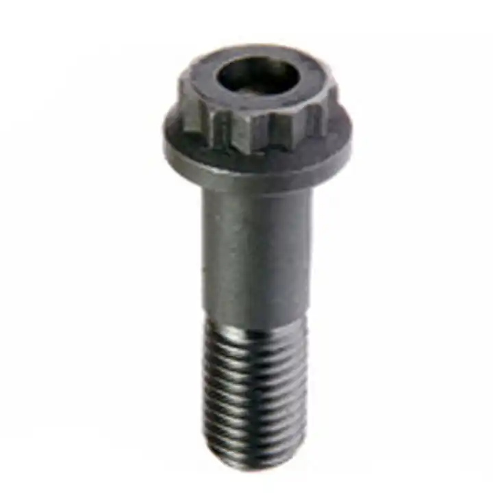 M5 M7 M12 Factory Price Good Quality Carbon Steel Mild Steel A193 B7 B8 B8m Black Oxide 12 Point Flange Head Bolt With Nut