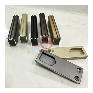 Closet rod holder aluminum pipe rod flange holder support bracket for wardrobe tube closet rods