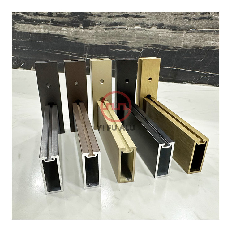 Aluminum tube clothes rail wardrobe tube holder aluminium closet rod end supports wardrobe hanging tube