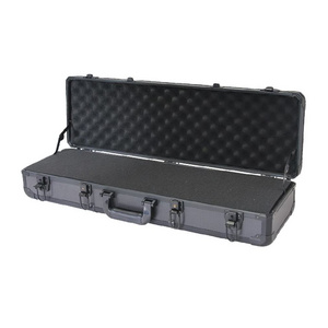 Professional Hard Shell Plastic Carrying Tool Bag  Aluminum Carrying Gun Case With Custom Foam