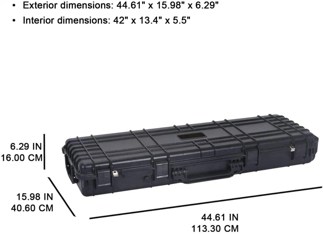 OEM Plastic Hard Case with Custom Equipment Protective Foam Shockproof Stable Carrying Cases Waterproof Tool Cases