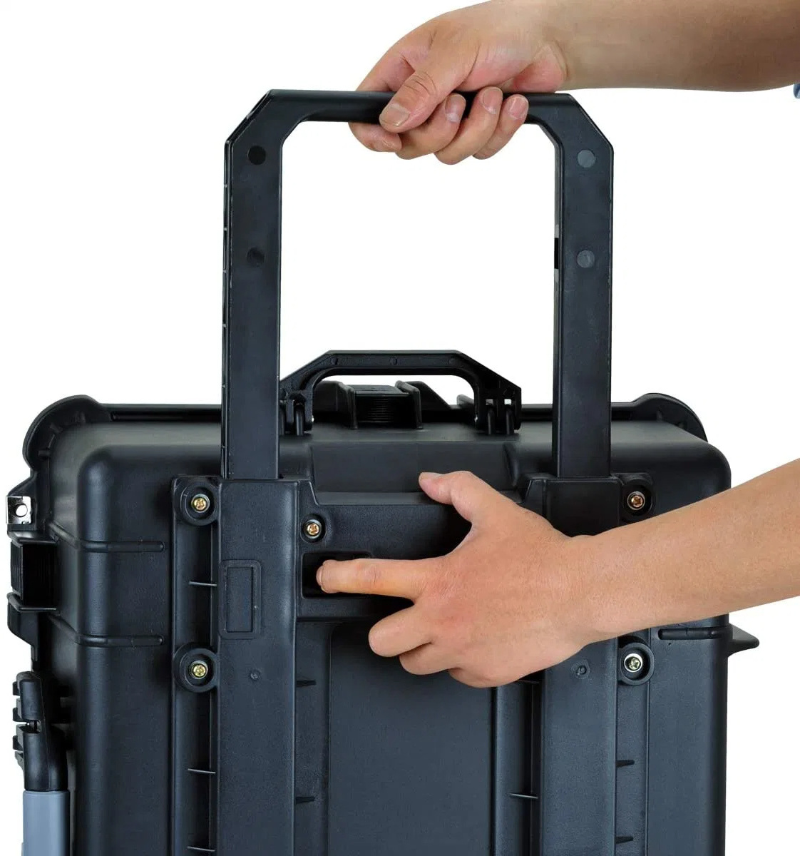 Hard Case Plastic Carry Box Equipment Instrument Tool Container Plastic Equipment Trolley Case