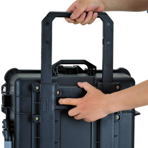 Hard Case Plastic Carry Box Equipment Instrument Tool Container Plastic Equipment Trolley Case