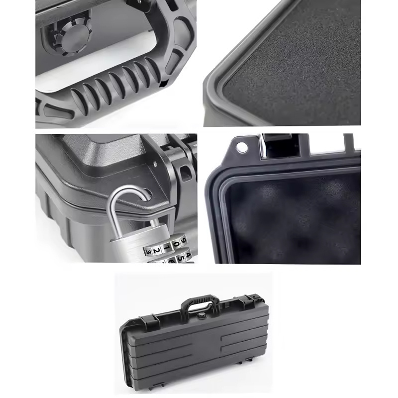 Easy Carry All Weather Waterproof Protective Hard Case Small Dry Camera Case with Customizable Foam Drones Camera Equipment