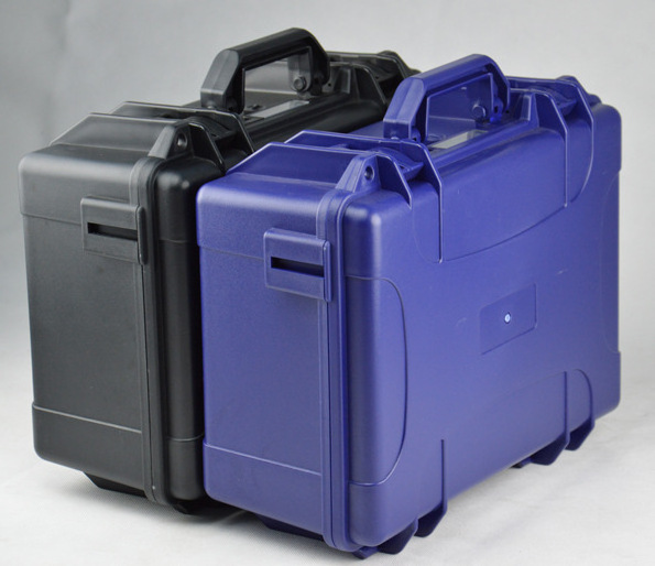 Waterproof Shockproof Wheeled Plastic Hard Equipment Case With Pick N Pluck Foam For Camera Laptop Weld Machine