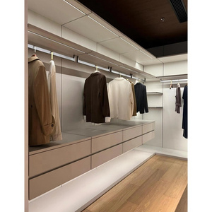 Exclusive walk in closet design plans Customized small walk in wardrobe for clothes storage