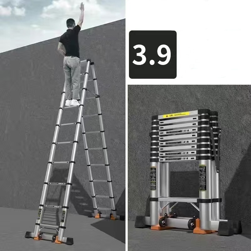 aluminum thickened miter ladder folding aluminum ladder 4ft aluminum step ladder