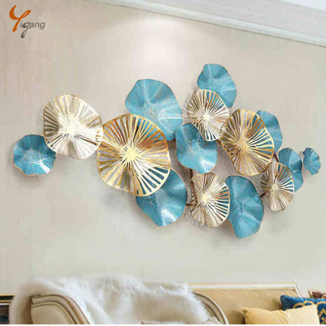 3D flower metal wall decor wall hanging metal flower