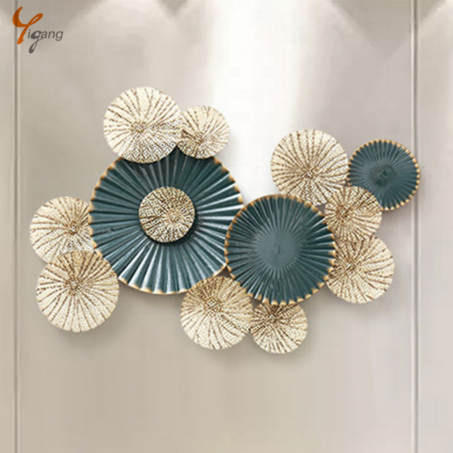 3D flower metal wall decor wall hanging metal flower