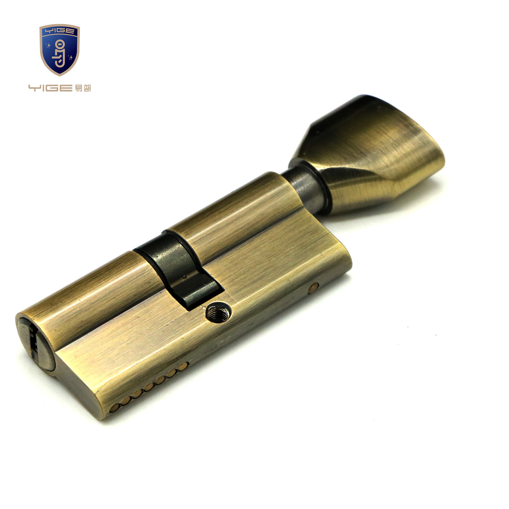 70mm door lock cylinder/european brass cylinder/one keyhole cylinder