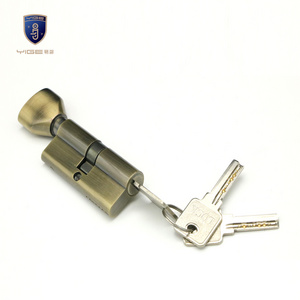 70mm door lock cylinder/european brass cylinder/one keyhole cylinder