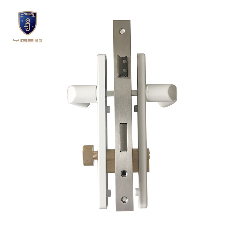 High quality double safe washroom bathroom door lock set for pvc door aluminium lock set