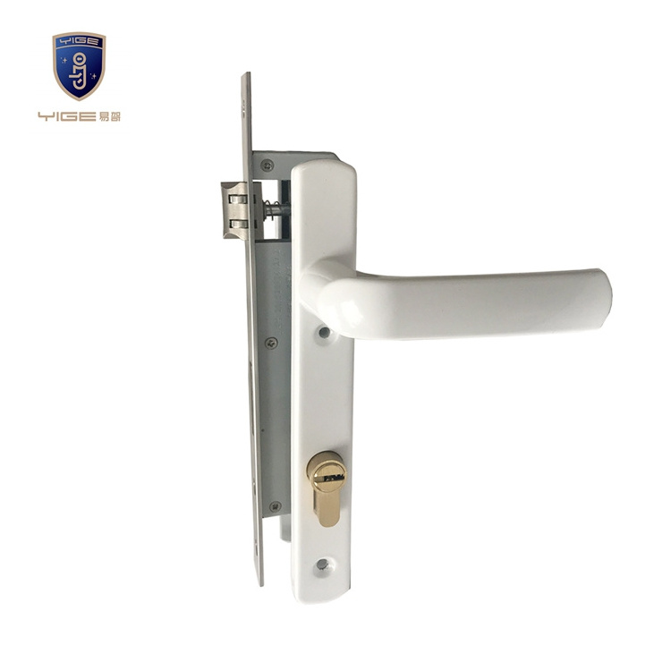 High quality double safe washroom bathroom door lock set for pvc door aluminium lock set