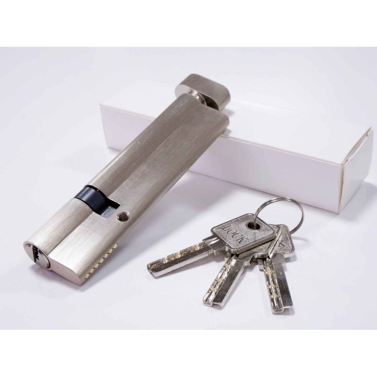 Factory Customized 120mm Universal Aluminum Alloy Door Lock cylinder for Interior Doors