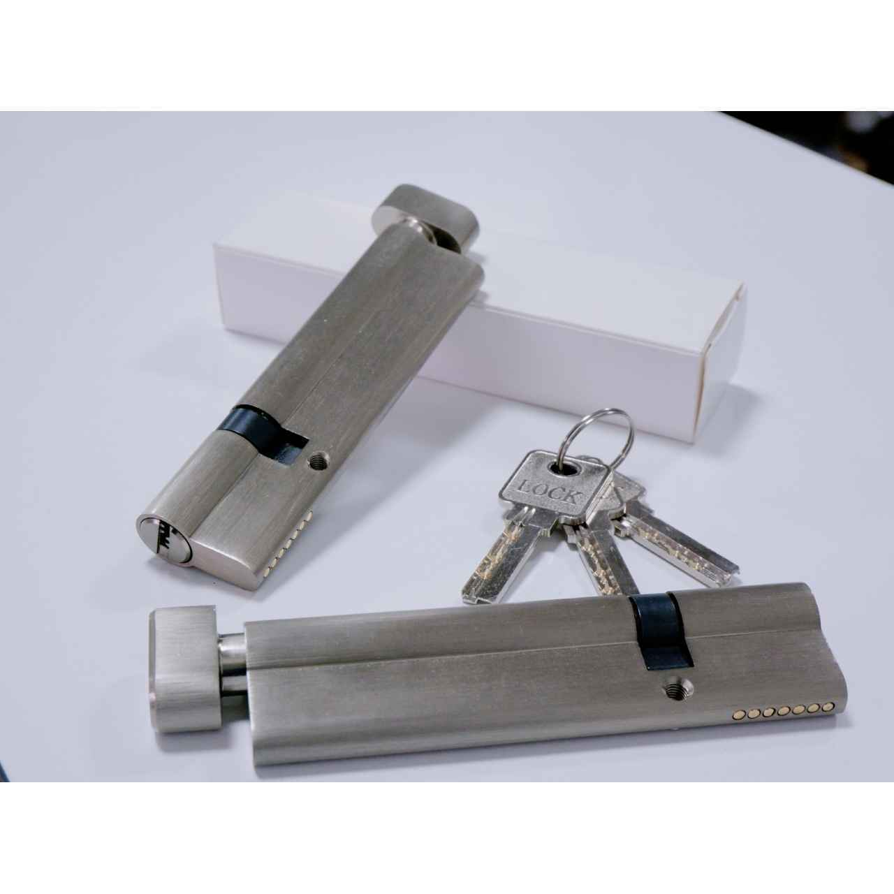 Factory Customized 120mm Universal Aluminum Alloy Door Lock cylinder for Interior Doors