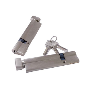 Factory Customized 120mm Universal Aluminum Alloy Door Lock cylinder for Interior Doors