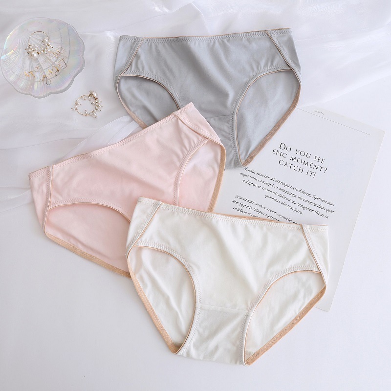 2024 New Soft Cotton Underwearcotton High waist abdomen Briefs Girls underwear Ladies Panties