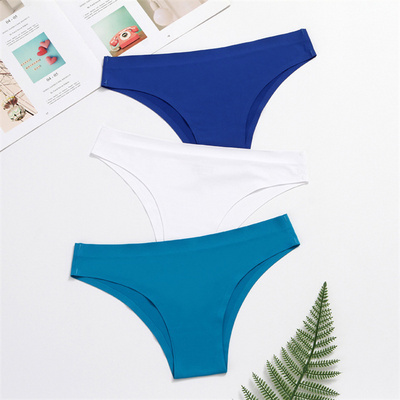 S-XL 9 color Women G String Thongs low Waist Sports Panties Ladies' Seamless Underwear Erotic Panty T-back