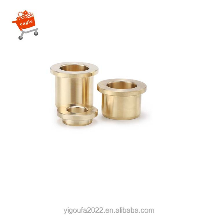 Oil Free Bushings SHFZ5-10 SHFZ5-12 SHFZ5-15 Brass Alloy Copper Alloy Oilless Bronze Bushing SHFZ Serial