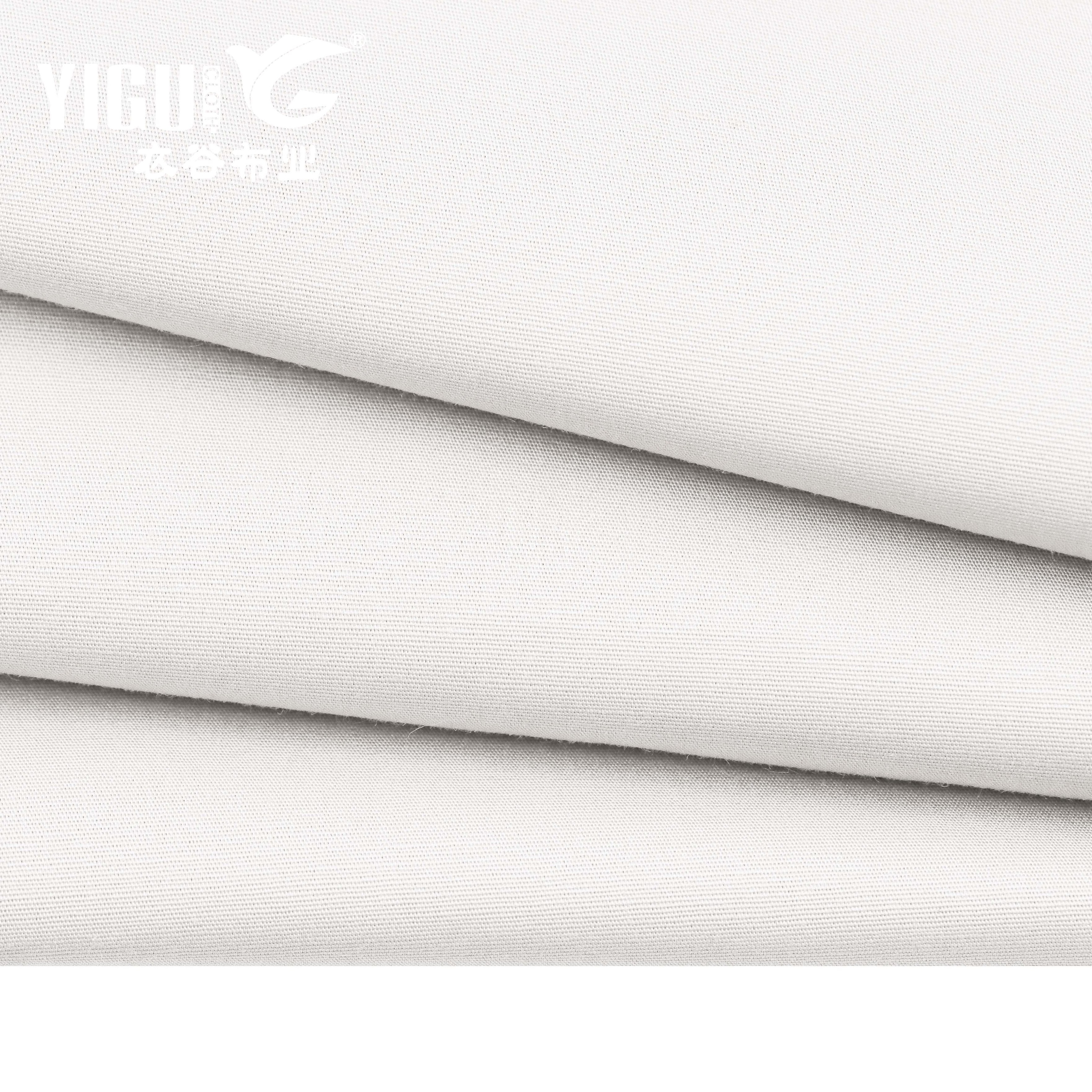 98% Cotton 2% Spandex Cotton Fabric Plain Weave 125-135gsm Light Weight Fabric Comfort Customizable Colors For Clothing