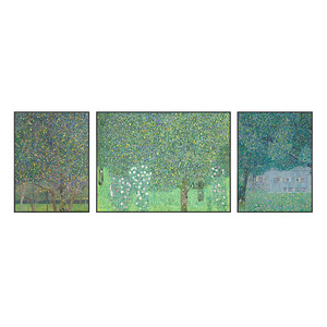 Gustav Klimt reproductions high-quality museum level art prints framed paintings and wall arts triptych wall art