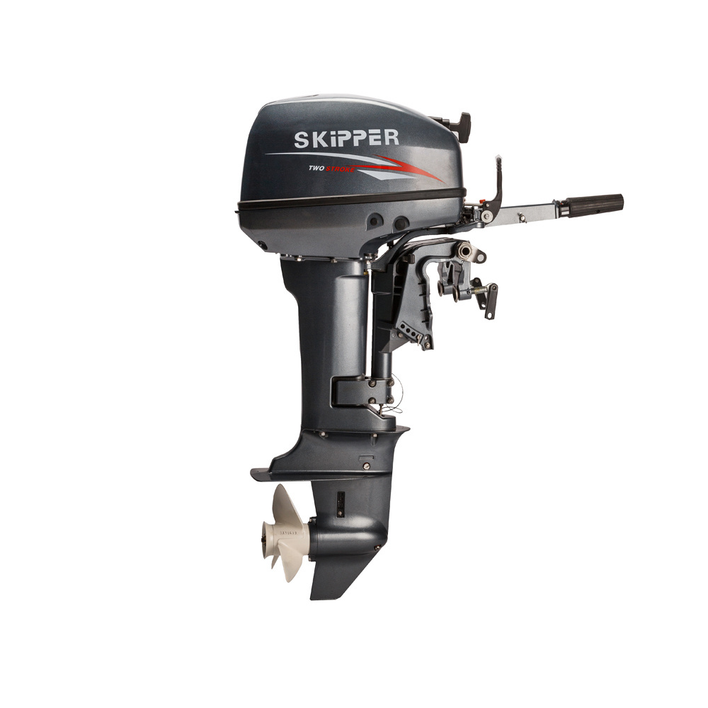 Chinese High Quality Outboard Engine Outboard Boat Engine 2 stroke 15hp Outboard Boat Motor