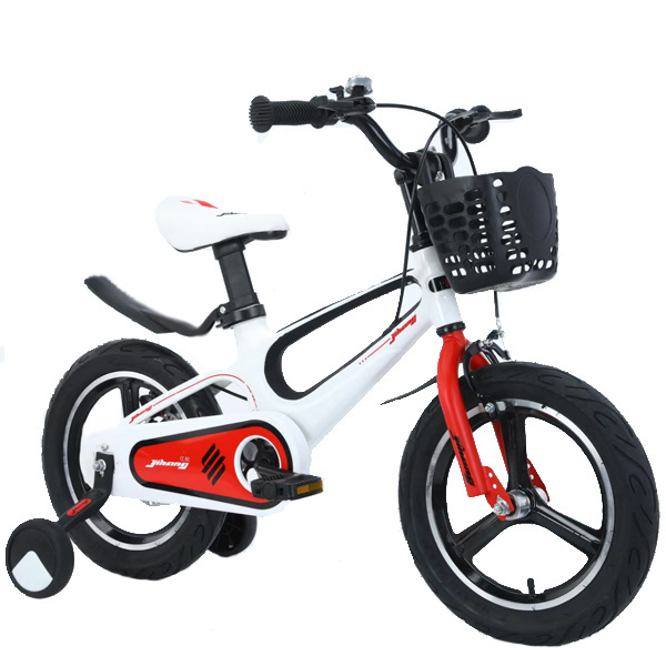 Kids Magnesium Alloy Bicycle With Training Wheel Bike For 5-8 Years