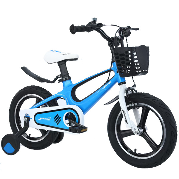 Kids Magnesium Alloy Bicycle With Training Wheel Bike For 5-8 Years