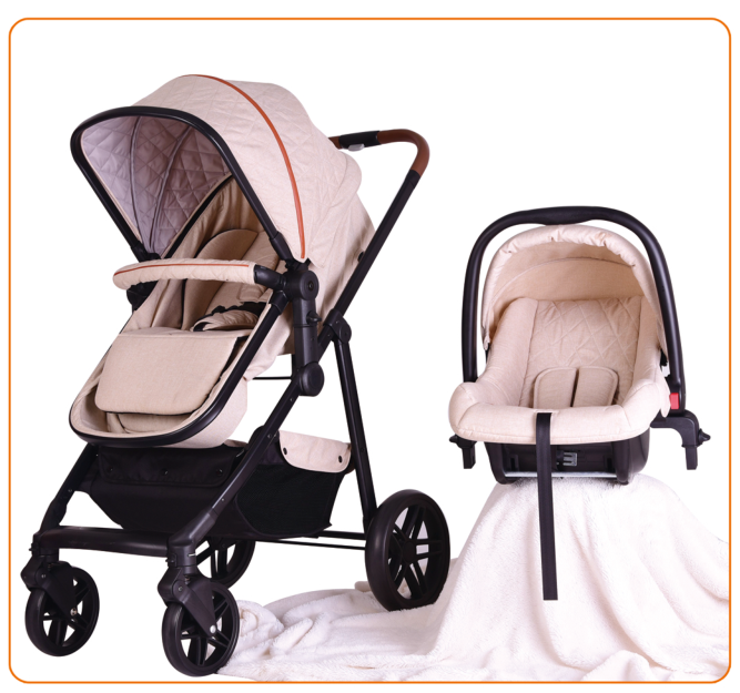 Hot Selling Personalized Cheap Baby Stroller 3 In 1 Pram Transformable Seat/Carrycot