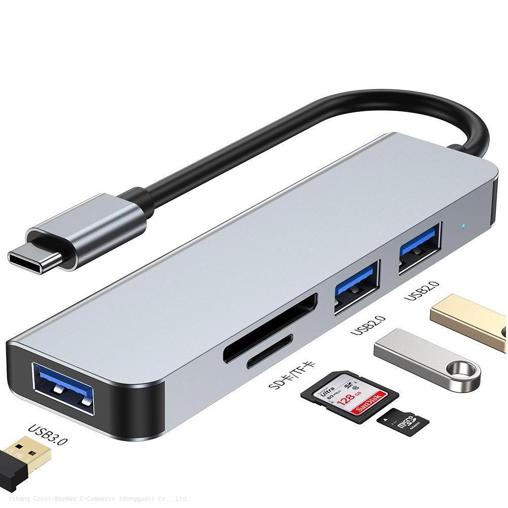 Hot Sale cross-border USB c hub Extender 3.0 Docking station Type-c Docking station PD multi-function hub for computers