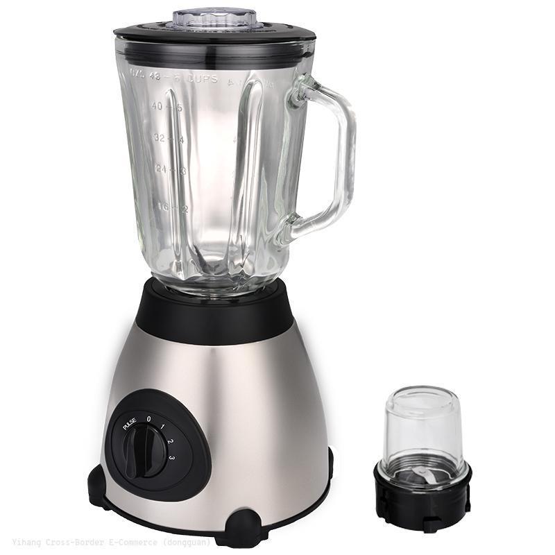 Factory clearance sales 2 in 1 Blender Juicer Y66 5 Speed with Stainless Steel Jar Electric Food Mixer Blender