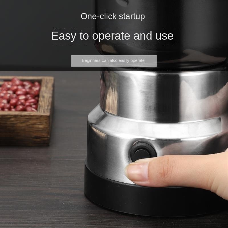 grains and herbs grinding electric grinding machine small household grinder coffee bean grinder