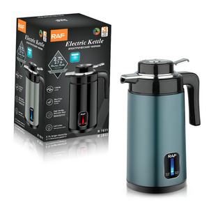 Premium brand RAF Cross Border hot   automatic power off stainless steel insulation - body open kettle 2.7L