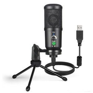 JIY Computer USB Capacitor streamer K Song Recording Noise reduction High sampling rate microphone live streaming equipment set