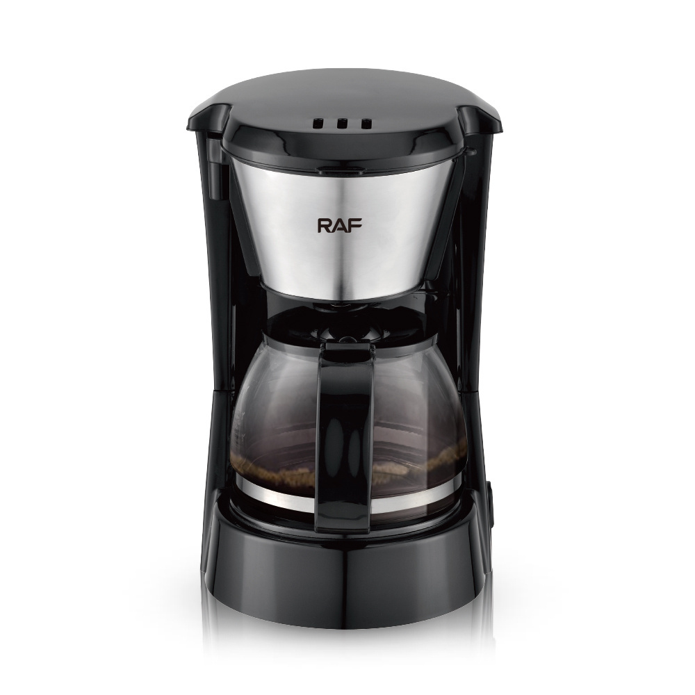 Premium Brand RAF Household Electric Machine 6-8 Cups Drip Coffee Maker With Glass Jar