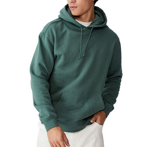 Wholesale Unisex Custom Logo Hoodies  Eco-friendly Polyester Cotton Plain Blank Mens Oversized pullover Hoodie