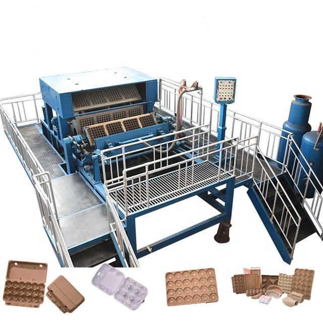 YIHAO Paper Pulp Molding egg/fruit trays thermoforming Packing Machine