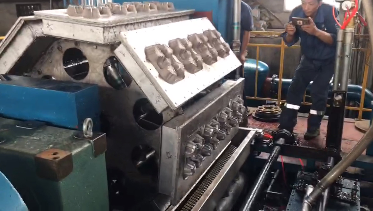 YIHAO Paper Pulp Molding egg/fruit trays thermoforming Packing Machine