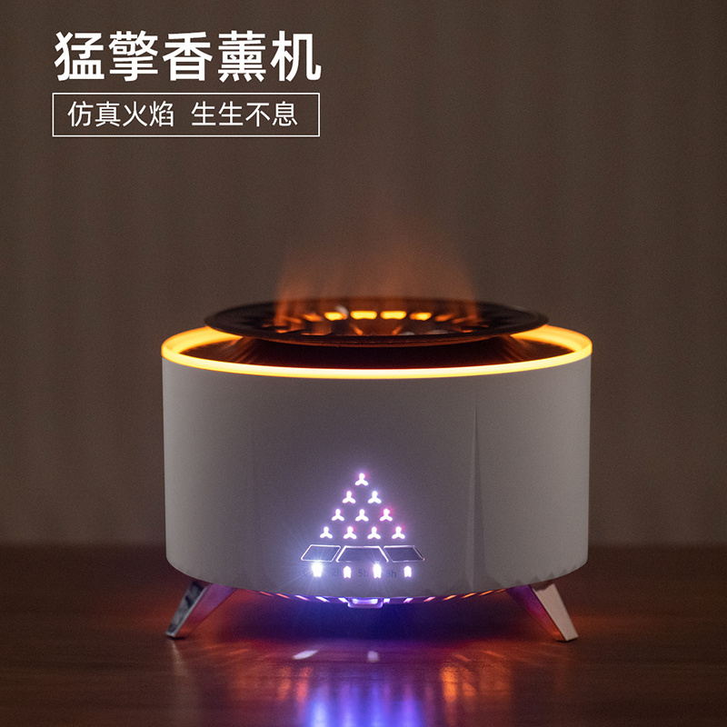 H2o mini led humidifier mist air cleaner jellyfish volcanic humidifier aroma diffuser rain cloud humidifier with mini speaker V28