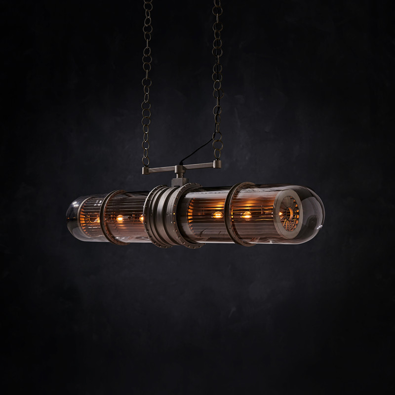 American Pendant Light Fixture Vintage Industrial Style Rustic Antique Black Brass Restor Hardwar Farmhouse Chandeliers