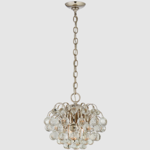 Hotel Lobby Living Room Fixture Industrial Metal Flush Mount Light Brushed Brass Ceiling Lamp Hanging Crystal Chandelier