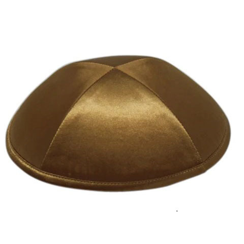 Wholesale Belief 4 Four Panel Satin Kippah Jewish Kippot Custom Logo High Quality Yarmulka Jewish Kippah