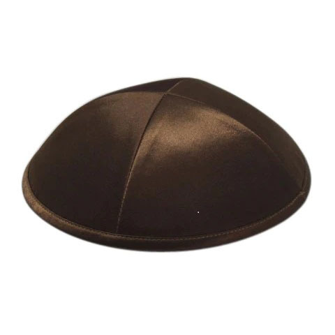 Wholesale Belief 4 Four Panel Satin Kippah Jewish Kippot Custom Logo High Quality Yarmulka Jewish Kippah