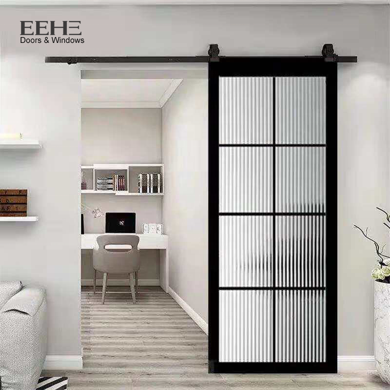 Sliding Doors Turkish Wooden Swing Graphic Design Contemporary Interior Solid Wood Villa Online Technical Support Yihe Doors 4cm