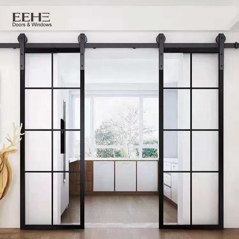 Sliding Doors Turkish Wooden Swing Graphic Design Contemporary Interior Solid Wood Villa Online Technical Support Yihe Doors 4cm