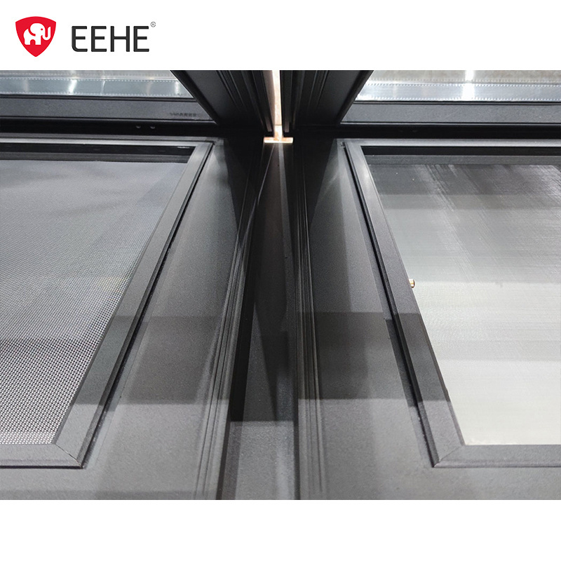 EEHE anti-theft and silent heat insulation automatic patio skylight hanging aluminum sunroofs window