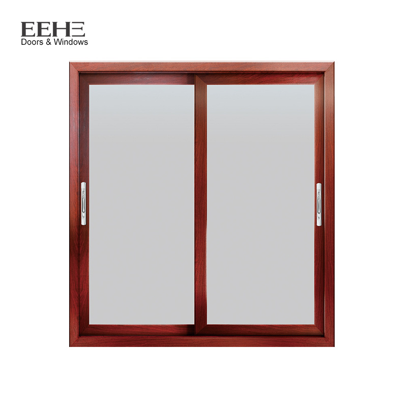 Transparent Smart Reception Tinted Glass Sliding Window